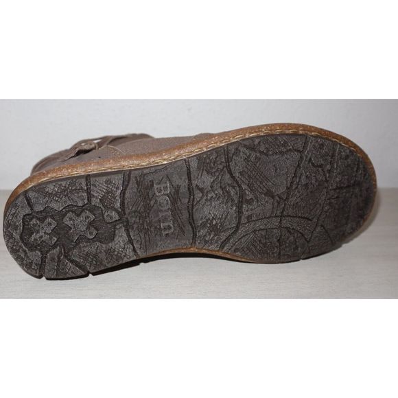 Born BR0017422 Women's SZ 8M Gray Brown Wynter Comfort Ankle Booties - Picture 4 of 11